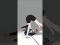 IMANARI (reference:Hideo Tokoro)【Blender】 #shorts #blender #animation#vroid #jiujitsu