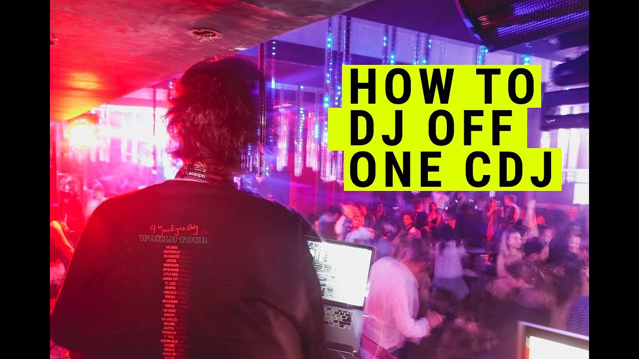 Do You Want to DJ Using Only One CDJ? YouTube