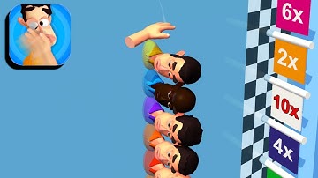 Slap Flip 🤚🧑🔥 All Levels Gameplay (iOS,Android)