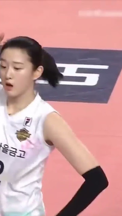 Lee Da Hyeon’ s Iconic Moment🇰🇷🏐 ❤️Ting Ting Tang Dance! #youtubeshorts  #shorts