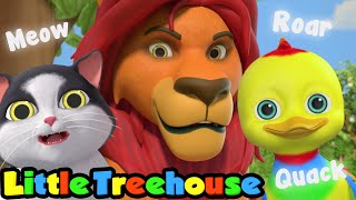 animal sounds song learn animals kindergarten nursery rhymes kids songs by little treehouse
