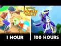 I played pokemon scarlet and violet for 100 hours meri champion  banne ki journey