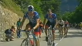 Tour de Francia 2001. Etapa 10. Alpe d´Huez 9/10 (subida Alpe d´Huez)