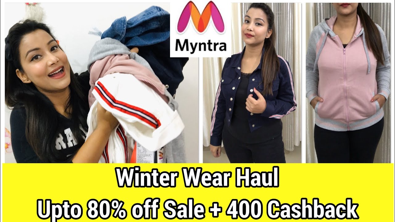 MYNTRA Winter Wear HAUL | Winter Wear for Women | Myntra Online ...