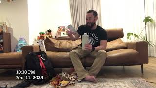 新日本プロテインを３ヶ月ぶりに飲んでみて、三ヶ月ぶりに野望を吐いてみた！#aetvlog