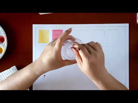 Aguadas en acrílico/Ejercicio 1.