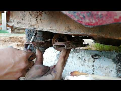 ЗАМЕНА КРАБА НА КАЛИНЕ.repair of lada kalina in mother russia