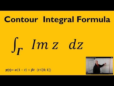 How to Integrate along a contour in Complex Analysis