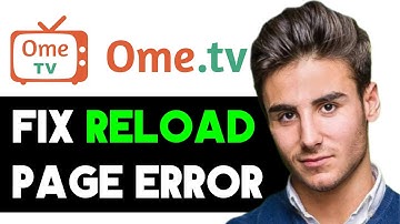 OMETV RELOAD THE PAGE OR CLICK THE RESTART BUTTON 2025! (FULL GUIDE)