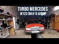 Мой TURBO MERCEDES W123 OM 615