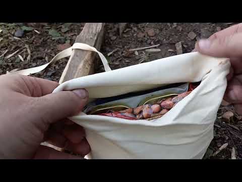 DIY - The Making a Possibles Pouch out of a Chamois!