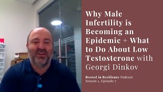 Why Low Testosterone is Becoming an Epidemic w\/ Georgi Dinkov | Rooted In Resilience Podcast #7