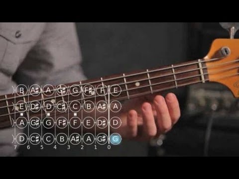 how-to-play-an-a-minor-scale-|-bass-guitar