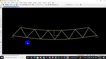 Structural Analysis by SAP2000/Ex4   truss 2D