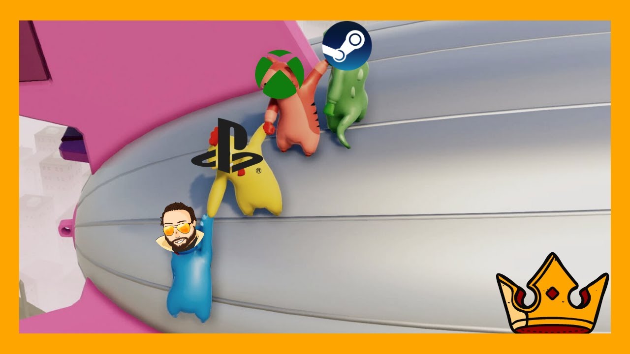 So Gang Beasts has Crossplay now. | Gaming Funny Moments