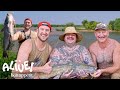 Brad and matty matheson go noodling for catfish part 1  its alive  bon apptit