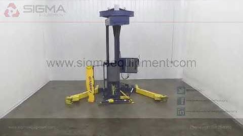 Lantech S300XT Semi-Automatic Stretch Wrapper