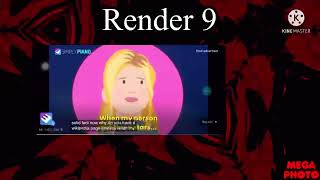 Blue Shep intro multi render round 1 versus myself