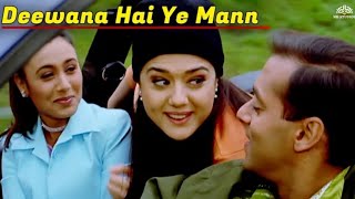 Deewana Hai Ye Mann | Chori Chori Chupke Chupke (2001) Song | Salman Khan | Rani Mukherjee #4kvideo