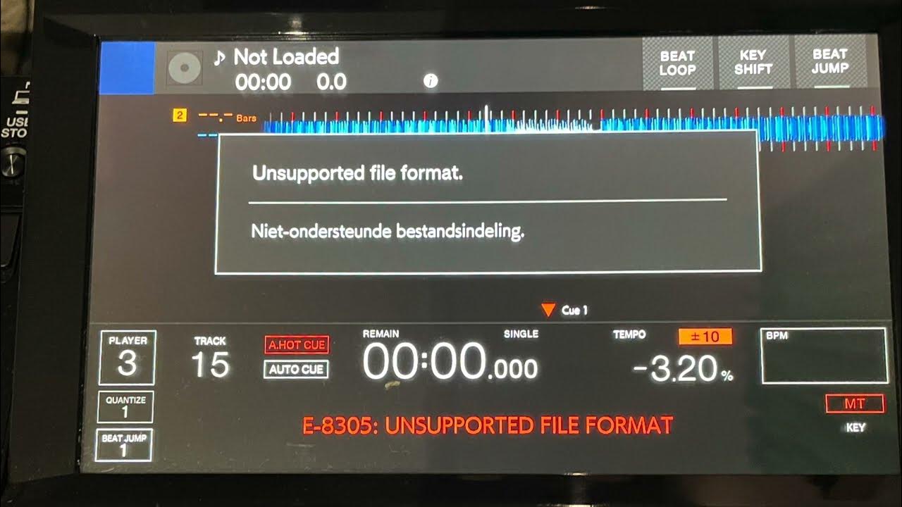 problem solved no more E8305 Error codes on my Pioneer CD players
