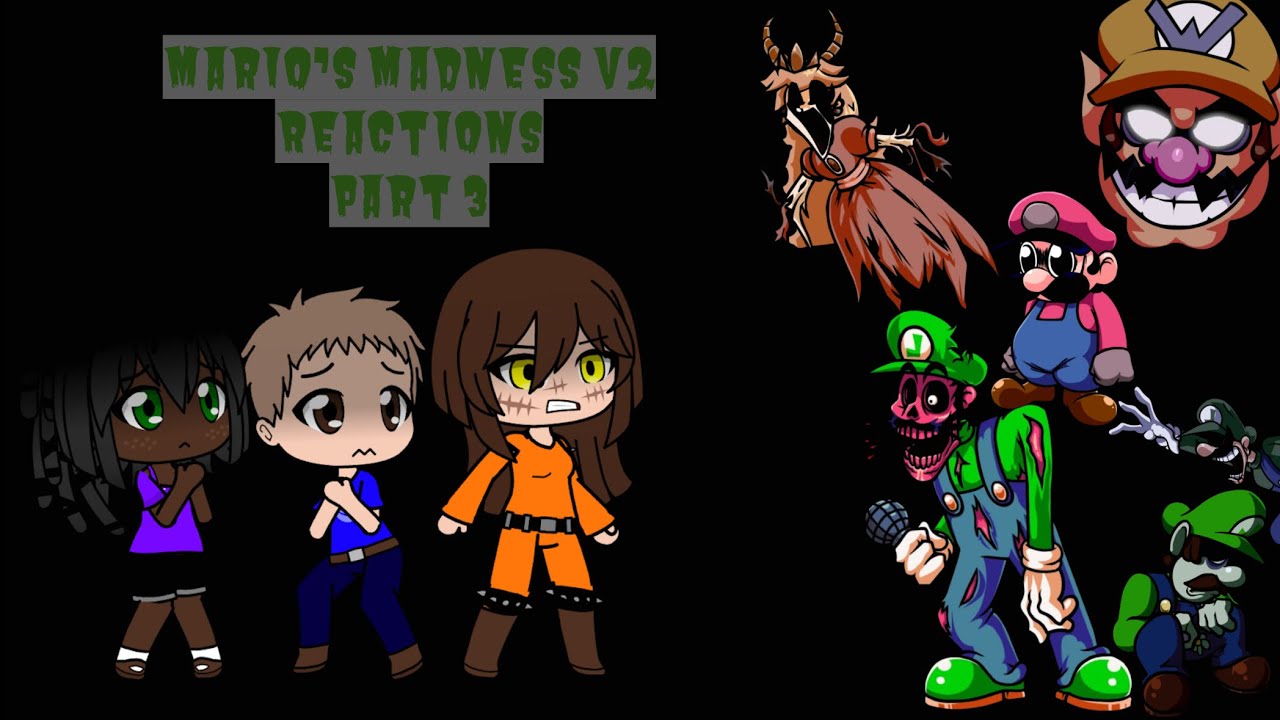 Main 10 react to Mario’s Madness v2 Part 3 (with lyrics and 100 subscriber special)