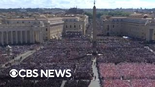 Thousands honor Pope Francis' life at funeral service