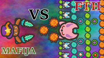 [TAMING.IO] DESTROYING TRIPLE LAYOUT BASE! *SOLO vs FTH*