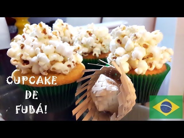COMO FAZER CUPCAKE DE FUBÁ - RECEITAS DA MI