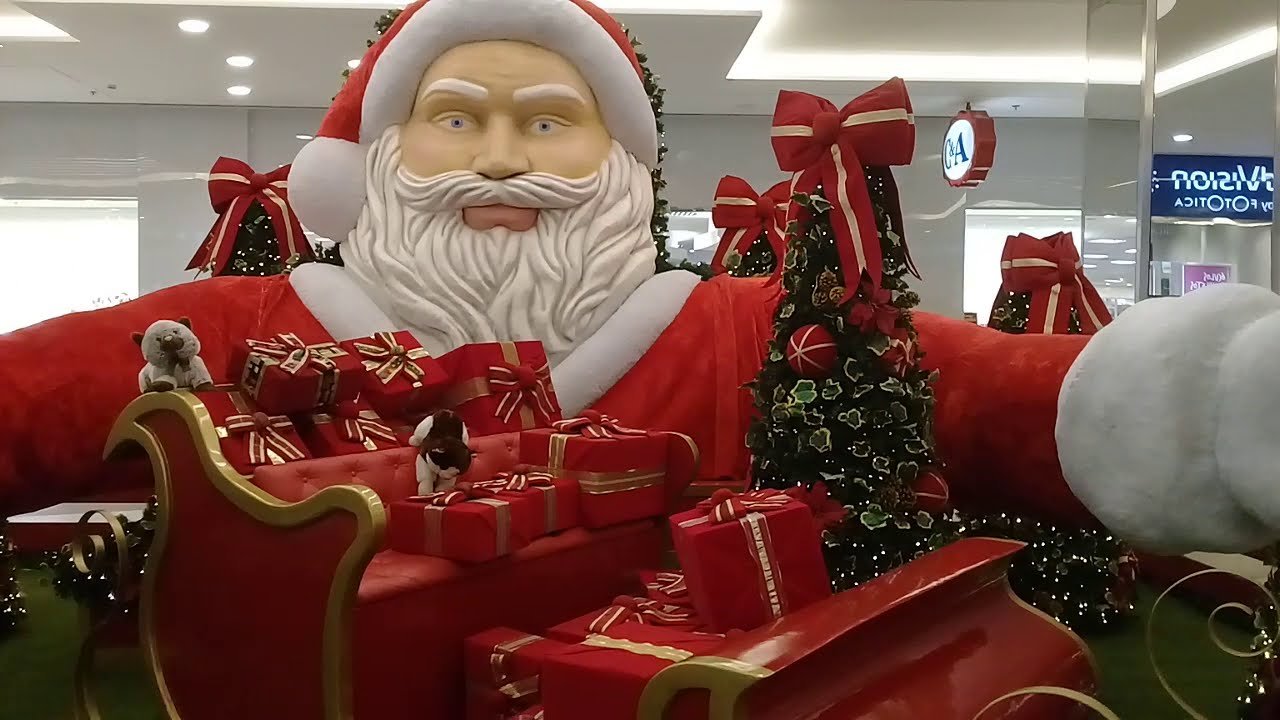 Enfeite De Natal No Bh Shopping Youtube