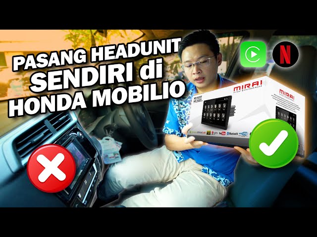 Pasang Headunit Honda Mobilio | Rekomendasi Head Unit Android Car Play class=