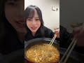 ごま油の適量を間違えすぎている女 #大食い #爆食 #モッパン #飯テロ #晩酌 #ラーメン