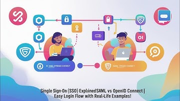 Single Sign-On (SSO) Explained | SAML vs OpenID Connect | Easy Login Flow with Real-Life Examples!