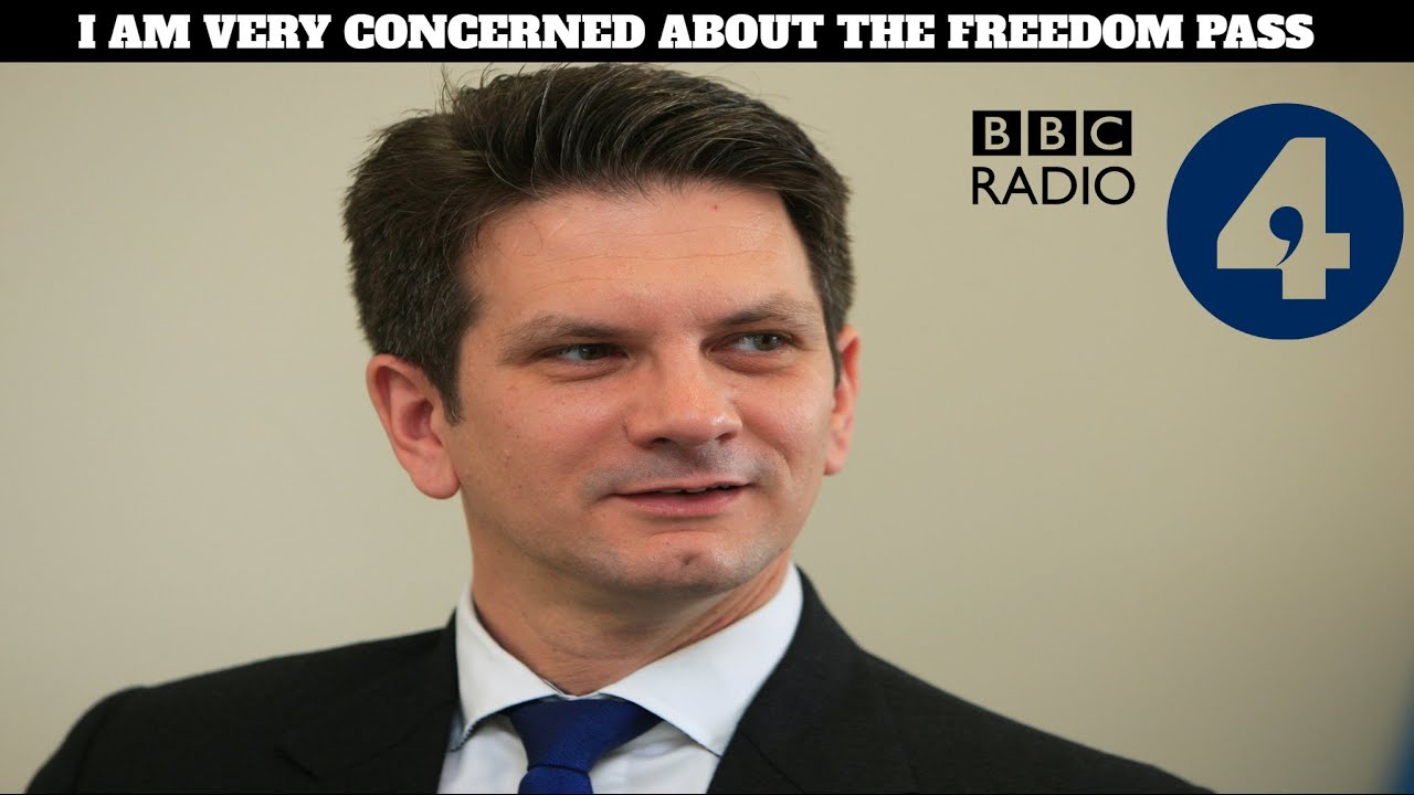 Steve Baker Calls Out The Government's Freedom Pass Lunacy & Defends