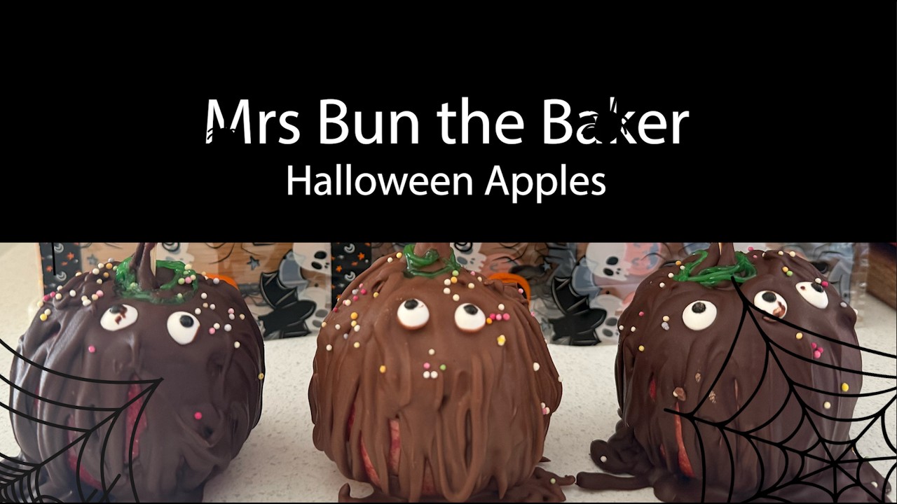 Spooky party treat! Halloween Apples 🍎