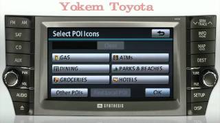 2011 Avalon Navigation - Find Points of Interest.mov