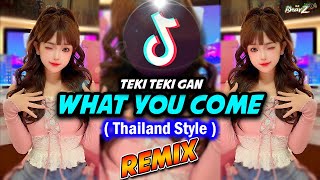 Dj What You Come x Teki Gan ( Thailand Style )  - DjBharz Oragon