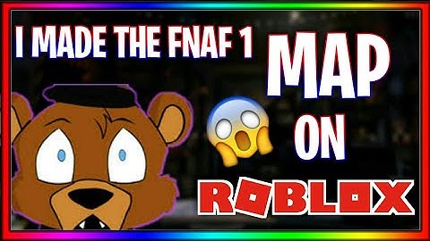 So I made the FNAF 1 Map on ROBLOX! [Piggy Build Mode]