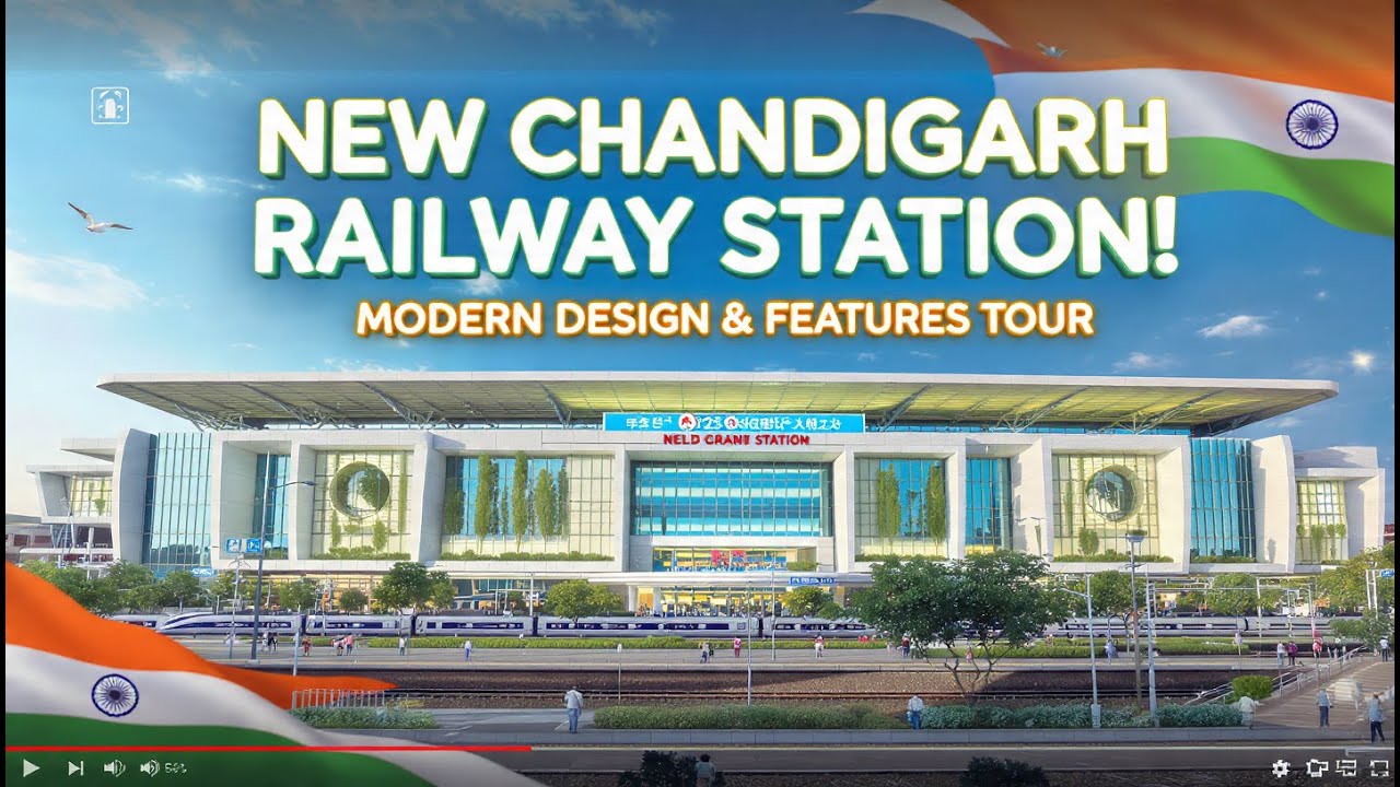 Chandigarh Railway Station NEW AVATAR! ₹462 Cr. World-Class Project | Latest Redevelopment Progress