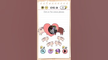 click on the calves please #brain #youtubeshorts #braingames