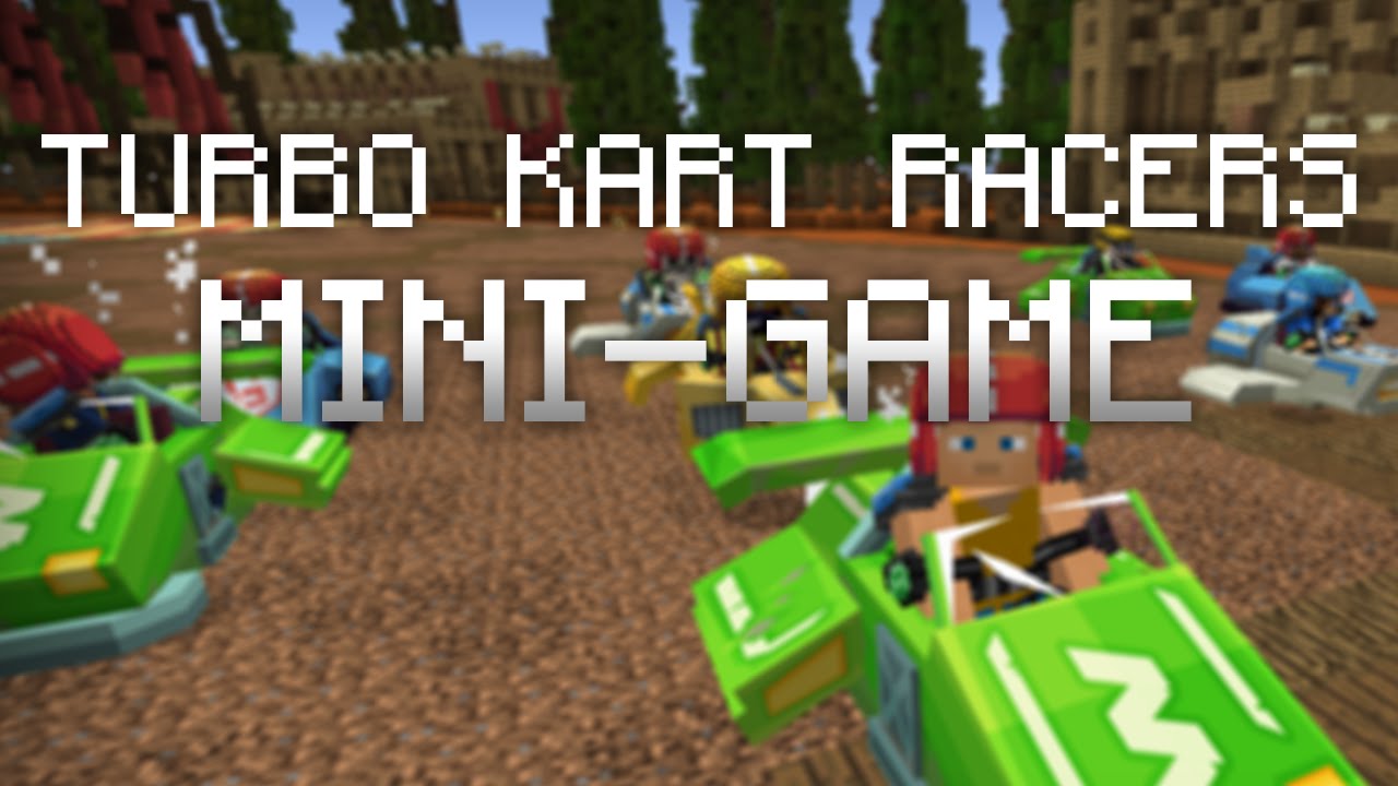 Playing minigames Turbo Kart Racers YouTube