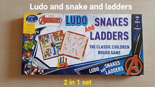 Unboxing of a big set of ludo and snake and ladders screenshot 2