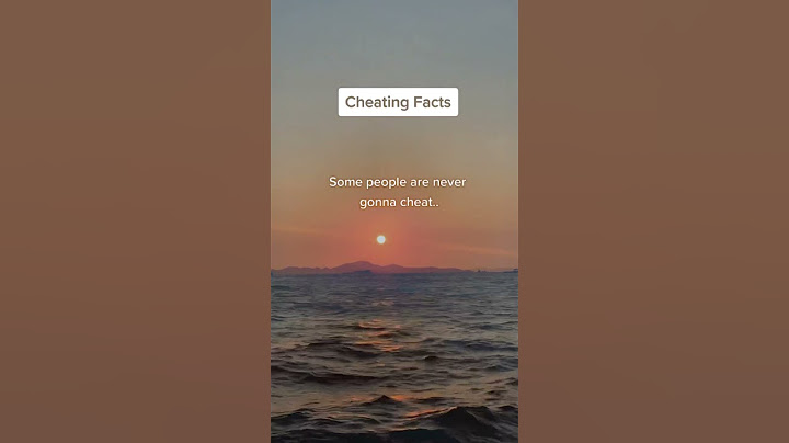 Cheating is not a mistake, it is a personal decision…