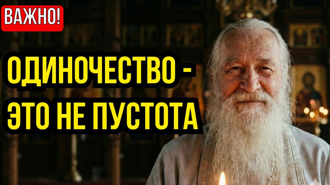 Одиночество — это не пустота, а место Встречи.