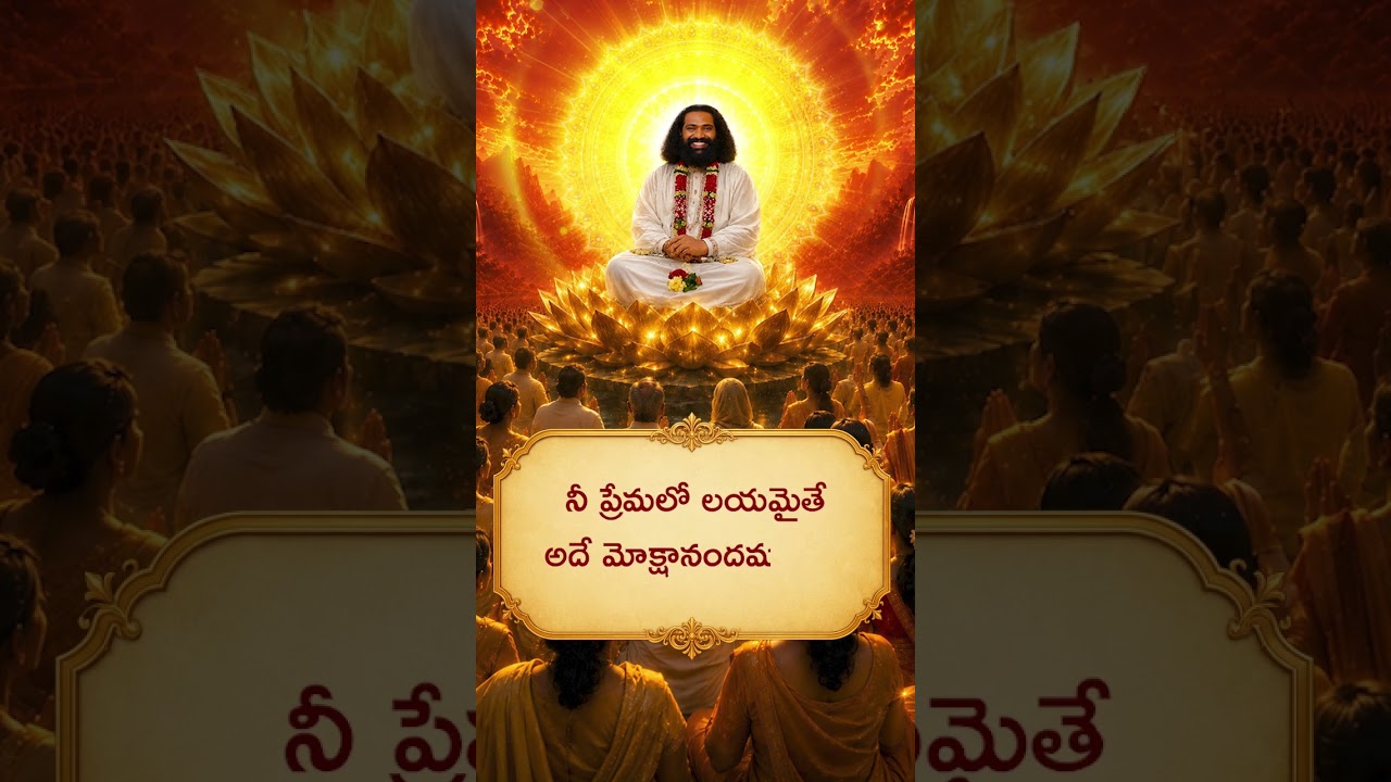 కోటి జన్మల కోరికలు నీలోనే కరిగిపోయే| Jai Jai Premamaya MahaaGURU #shorts  #aumaujaya #mahaaguru