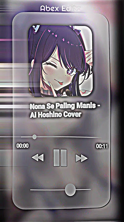 DJ Se Paling Manis Hoshino Ai Cover🎵🥰 | Jedag Jedug Ai #presetalightmotion #presetam #anime#oshinoko