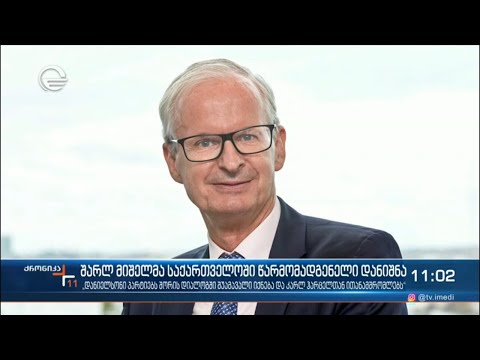 შარლ მიშელმა საქართველოში პოლიტიკური დიალოგის მედიაციისთვის თავისი წარმომადგენელი დანიშნა