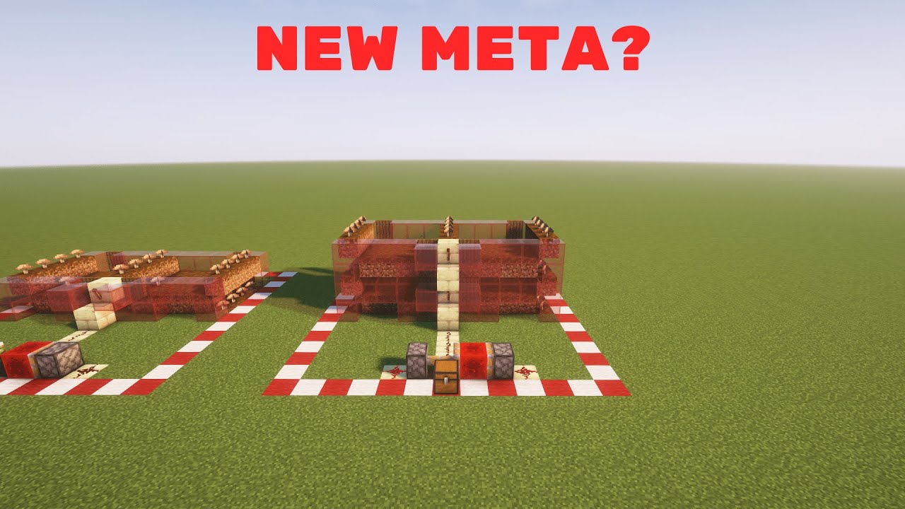 How to build the Best Brown Mushroom Farm on DonutSMP (NEW META?)