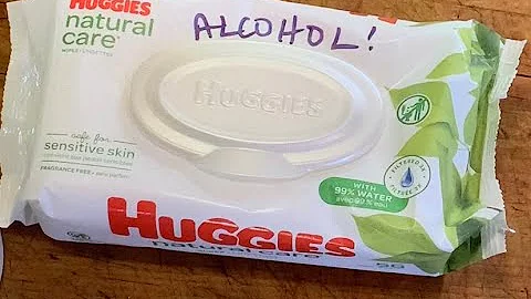 How much alcohol do you add to baby wipes to make antibacterial wipes?