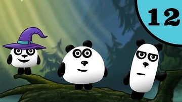 3 Pandas 5 In Fantasy. Walkthrough Level 12