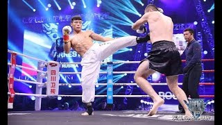 "Tai Chi Dragon" Han Feilong vs Arrest Fight Highlights | EM Legend Fight